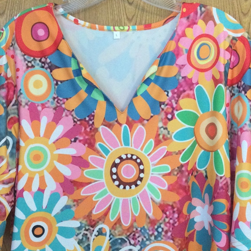 Colorful dress NWT